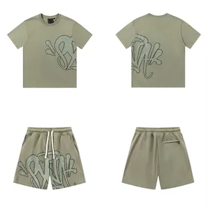 Mens Syna World Short Set Men Track Suit Sighorld Сборные шорты и футболка для мужчин для мужчин Sets Mens Summer Sets Дизайнерская футболка