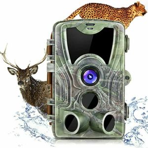 Outdoor 20MP 1080p HD HD Camera Night Vision PO Video Surveillance Wildlife Trail IP66 Waterproof Traps Cam 240423