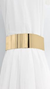 Cinture da donna elastica cintura in metallo per abiti alla moda allungare la cintura larga 2021 Sumpa designer salta femmina corsetto in vita alta cummerb9810906