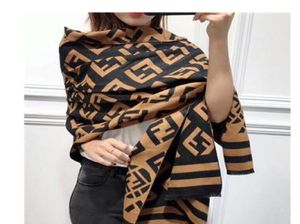 Bahar Yün Kış Keşesi 2019 Kadın Mektup Şal Scarf Moda Uzun Boyun Yüzük Noel Hediyesi Bütün 180x65cm Top 1642471