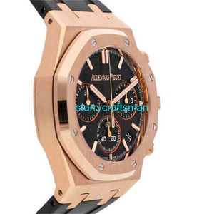 Luxury Watches APS Factory Audemar Pigue Royal Oak Auto Rose Gold Gold Strap Watch 26240or.oo.d002cr.01 stj3