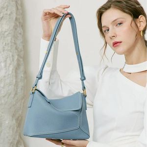 Drawstring Women's Bag 2024 Leather Single Shoulder Crossbody Elegant Fashion Personality Handbag