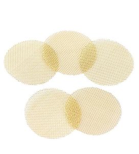 100 pcs 075inch brass pipe screens improve your smoking experience with these can prevent wet tobacco and scorching9146256