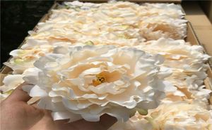 50 pezzi di seta di seta di alta qualità Fagro Peonie Decorazione per feste di matrimonio Simulazione artificiale Silk Peony Camellia Rose Flower Wedding 9257033