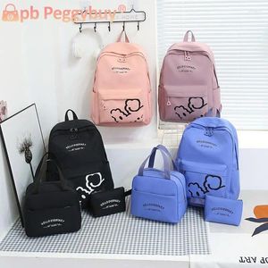 Backpack Nylon Travel Stampe Junior High School and College Students Borse Borse per spalle sportive di grande capacità