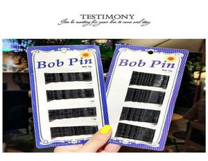 2880pcs/lotto clip nere con peli sottili da 5 cm a pin bobby barrette 3833930