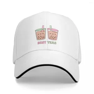 Ball Caps Cute Boba Tea Teas Doodle Cap Baseball Sun Custom For Men Women's