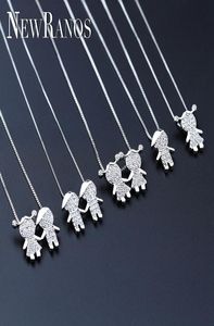 New Gift New Design Boy And Girl Pendant Necklace Jewelry For Women Party Jewelry Pgy046 J1906252496662