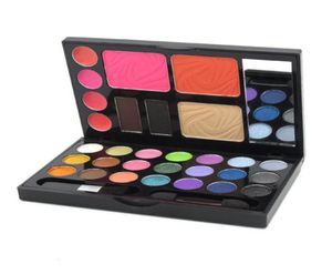 Novo conjunto de maquiagem 21 cores Eyeshadow 2 Cores Brow Powder Blusher Lip Gloss Combo Make Up Kit Palette com espelho 5520721