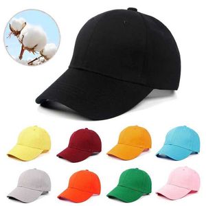 Boll Caps Childrens Cap Boys Girls Cotton Childrens Black Mens Womens Snabb Back Baseball Dads 2023 Summer Solid Bone Glasses Hombre Q240429