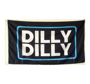 Dilly Dilly Cool Beer Flags Banner engraçado para o dormitório da faculdade 3 x 5 pés com dois itens de bronze9397836