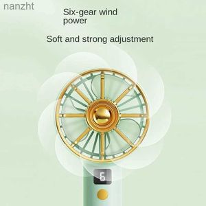 Fãs elétricos Presente Charging Mini USB Handheld Small Fan Factory Wholesale Electric Fan Small Desktop Portable pode ser enviado diretamente