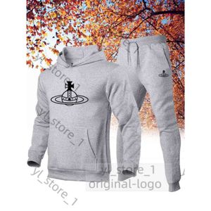 con cappuccio Viviane Westwood New Vivienne Stampato Sport Wear HoodiesWeatPants di alta qualità con cappuccio Solido da jogging da jogging con cappuccio maschio Brand Tracksuit 6315