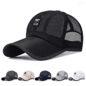 Cycling Caps Adjustable Outdoor Space Cotton Mesh Sun Hat Snapback Hats Baseball Cap