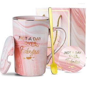 Mugs Happy Birthday Ceramic Cup Noble White Swan Coffee The Gift Set For Couples