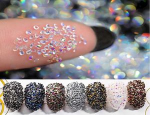 3D nail art decorations rhinestones for nails strass uv gel micro zircons crystals stones on nail decor4529005