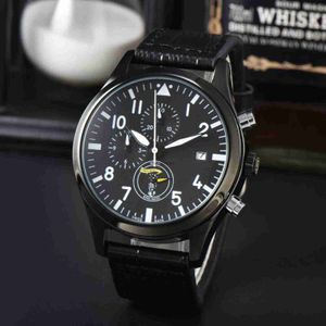 2024 Hot Selling Herr Belt Multifunktionell timing Quartz Luminous Waterproof Wanjia Watch 311