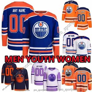 Custom Edmonton''oilers''custom Hockey Jerseys 97 Connor McDavid 29 Leon Draisaitl 21 Klim Kostin 26 Mattias Janmark 56 Kailer Yamamoto 10 Derek Ryan 74 Stuart Skinner