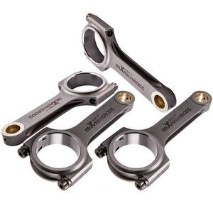 Maxpeedingrods Verbindungsstangen Herstellen 4 St. Anschlüssestäbe für Toyota corolla Seca AE92 FX MR2 4AFE 122 mm H-Strahl