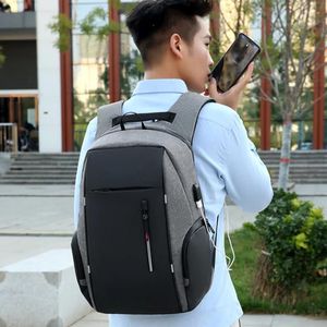 Sırt Çantası Adam 15.6 inç Dizüstü Bilgisayar Erkek İşletme Sırt Çantaları Sıradan Çok Fonksiyon Defterleri Su Geçirmez Yüksek Kaliteli Okul Çantası Erkekler