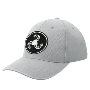 Ball Caps Logotipo Bicep (branco no disco preto) Capace de beisebol Sun Proteção UV Solar Hat Hat Beach Anime Luxury Feminino Feminino