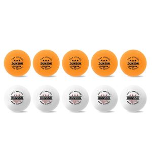 3 Star Dunson 40 28g Bord Tennisbollar Material ABS Plast Ping Pong Profession Training 240422