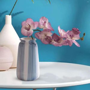 Vases Ceramic Flower Vase Arrangement Tabletop Ornament For Office Living Room TV Cabinet Coffee Table Housewarming Gift