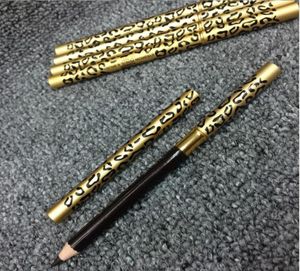 Waterproof Eyebrow Pencil With Brush Make Up Leopard Eyeliner maquiagem 5 Colors Shadow To Eyebrow Metal Makeup Tool5477656