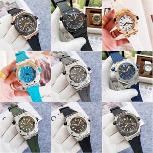 Mens Watches Designer Watch Mechanical Automatic Movement Offshore 42mm Case Sapphire Glass Rubber Strap Sports Wriswatch Waterproof Clock Montre De Luxe