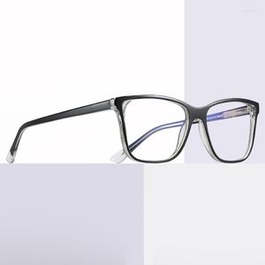 Sunglasses 2022 TR90 Blue Light Blocking Glasses For Women Square Frame Bluelight Radiation Ccomputer Gaming 338S