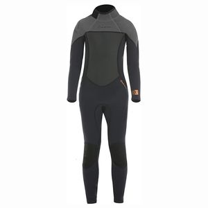 Térmica de neoprene de 2,5 mm para crianças Térmicas Thermal Full Swimsuit Youth Scuba Diving Suit Subwater Freediving Conjunto de praia grossa 240410