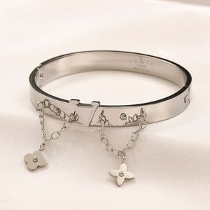 18 -тысячный золотой серебряный дизайнер браслетов бренд Буква братлет свадебные украшения подарки женски