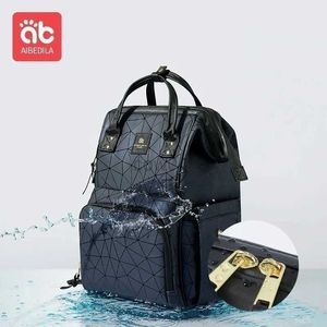 Diaper Bags AIBEDILA Mommy Bag Waterproof USB Large-capacity Baby Backpack Female Mommy Outting Bag Mummy Bag Baby Bags for Mom Diaper Nappy d240429