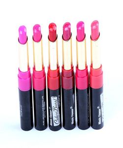 Matte läppstift varumärke makeup läppstift högkvalitativa butiker läppar 48 st 24 colors ton mörk lila smink läpp stick vattentät m20569785339