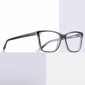 Sunglasses 2022 TR90 Blue Light Blocking Glasses For Women Square Frame Bluelight Radiation Ccomputer Gaming 253J