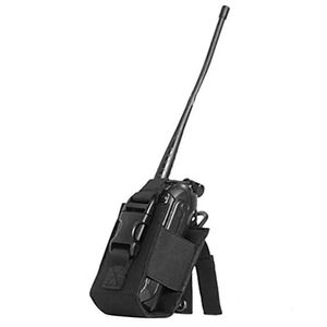 Torba narzędzi wojskowa taktyczna torba radiowa Molle Walkie Talkie Holder Hunting Interphone Airsoft Paintball Outdoor EDC Magazine Bag