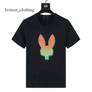 Psychologiczna koszula króliczka króliki Summer Casual T Shirt Mens Szkielet Królik 2024 NOWOŚĆ PROJEKTU MEN STYLLITY MĘŻCZYZN TSSHIRT Modna T-shirt para krótkiego rękawu 788