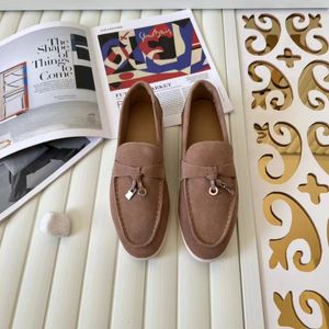 Men Casual Shoes Summer Ladies Shoes Loafers Loro Piano Shoes Designers Flat Low Suede Cow Leather Oxfords Moccasins Walk Comfort Loafer Slip