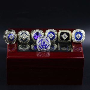 Band Rings 7 Los Angeles Dodge MLB World Series Championship Rings Set