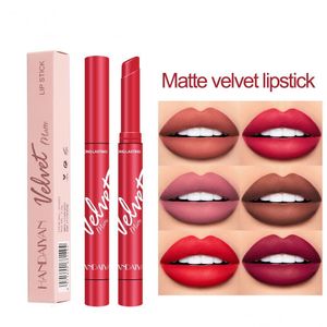 Lipstick Handaiyan Matte Veet Lip Stick Long-Lasting Easy To Wear Nutritious Makeup Lips Drop Delivery Health Beauty Dhqht