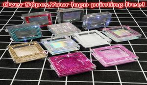 Diamond Square eyelash packaging box lashes empty case accept your logo7610250