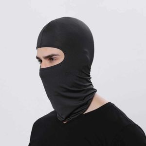 Berretto/berretto da cranio in bicicletta da pedaggio sports hap face maschera dell'esercito militare moto di seta di ghiaccio bandana in bicicletta estiva di protezione UV Women lycra d240429