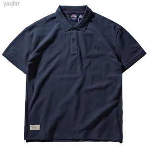 Erkek Tişörtleri Japon Düzenli Polo Kısa Kollu Mens 2023 Yaz Yakası Bottom Vintage Bow Tie Paul T-Shirtl2405