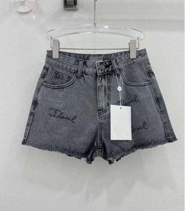 Nya kvinnors shorts designer denim design sexiga damer sommar korta byxkläder