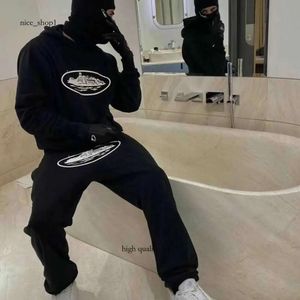 Cortezs Hoodie Sweatshirts Sıcak Satış Kuralı Dünya Gri Takım UK Sokak Moda En Kalite Takip Jogging Kadın Pantolon11111111117