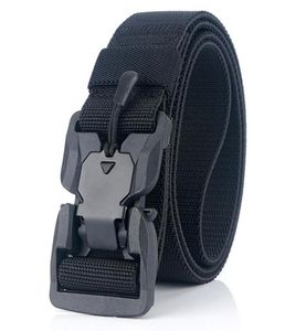 Cinture cinture tattiche militari a rilascio rapido fibbia magnetica nylon uomini di combattimento dell'esercito attrezzatura da caccia agli sport accessori 6043172