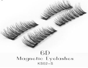 False Eyelashes 6D Magnetic Lashes Double Magnet Fake Eye Lashes Hand Made Strip Lashes cilios posticos287i8890620