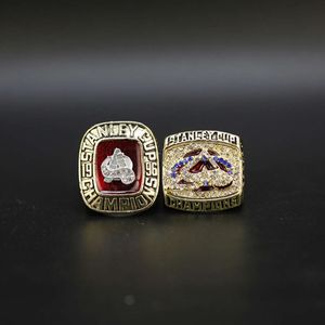 Band Rings 1996 2001 Colorado Avalanche Nhl Ice Hockey Champion Ring 2 Sets Alru