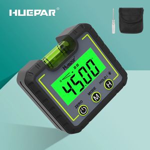 Huepar Digital Level Angle Gauge Magnetic Protractor Inclinometer Level Angle Finder Angle Cube Level Box With Magnes 240429