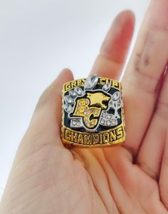 2006 BC Lions Grey Cup Ring Ring Fan Men Promoção GIF Men Promoção Gift Wholesale 2018 2019 Drop Shipping1698835